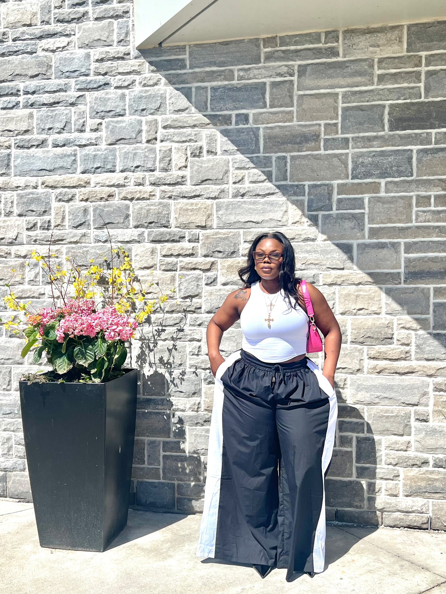 Wide Windy track pants