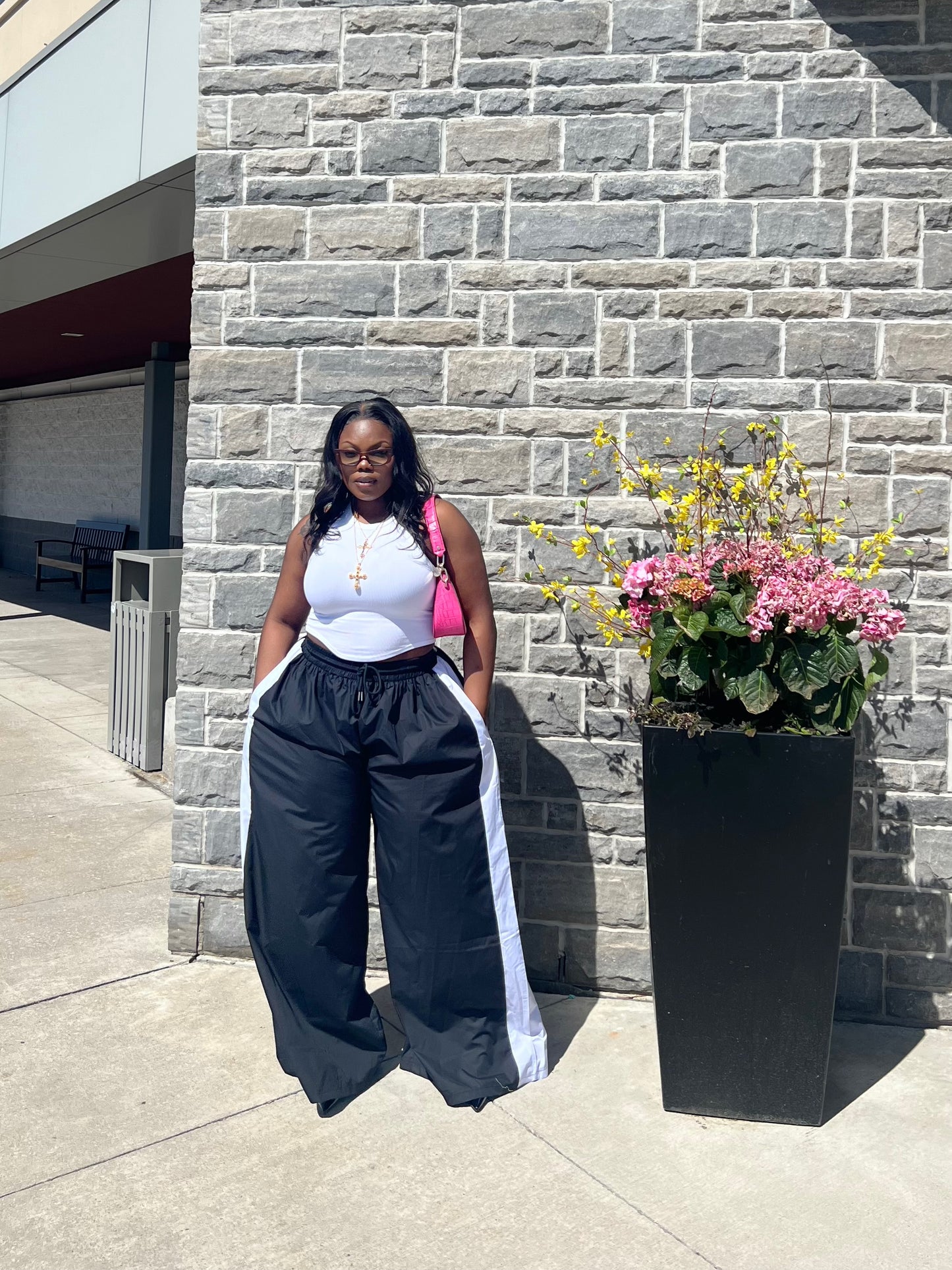 Wide Windy track pants