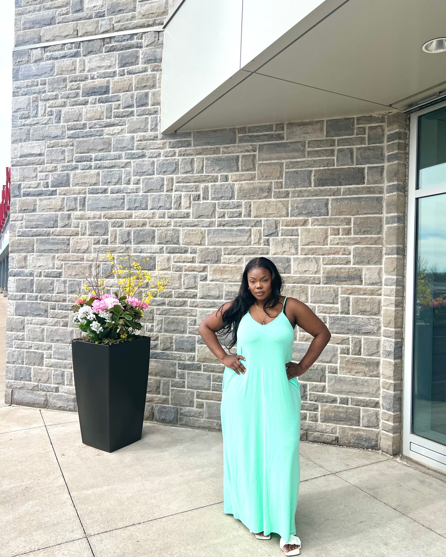 Cassie Maxi (Green Mint)