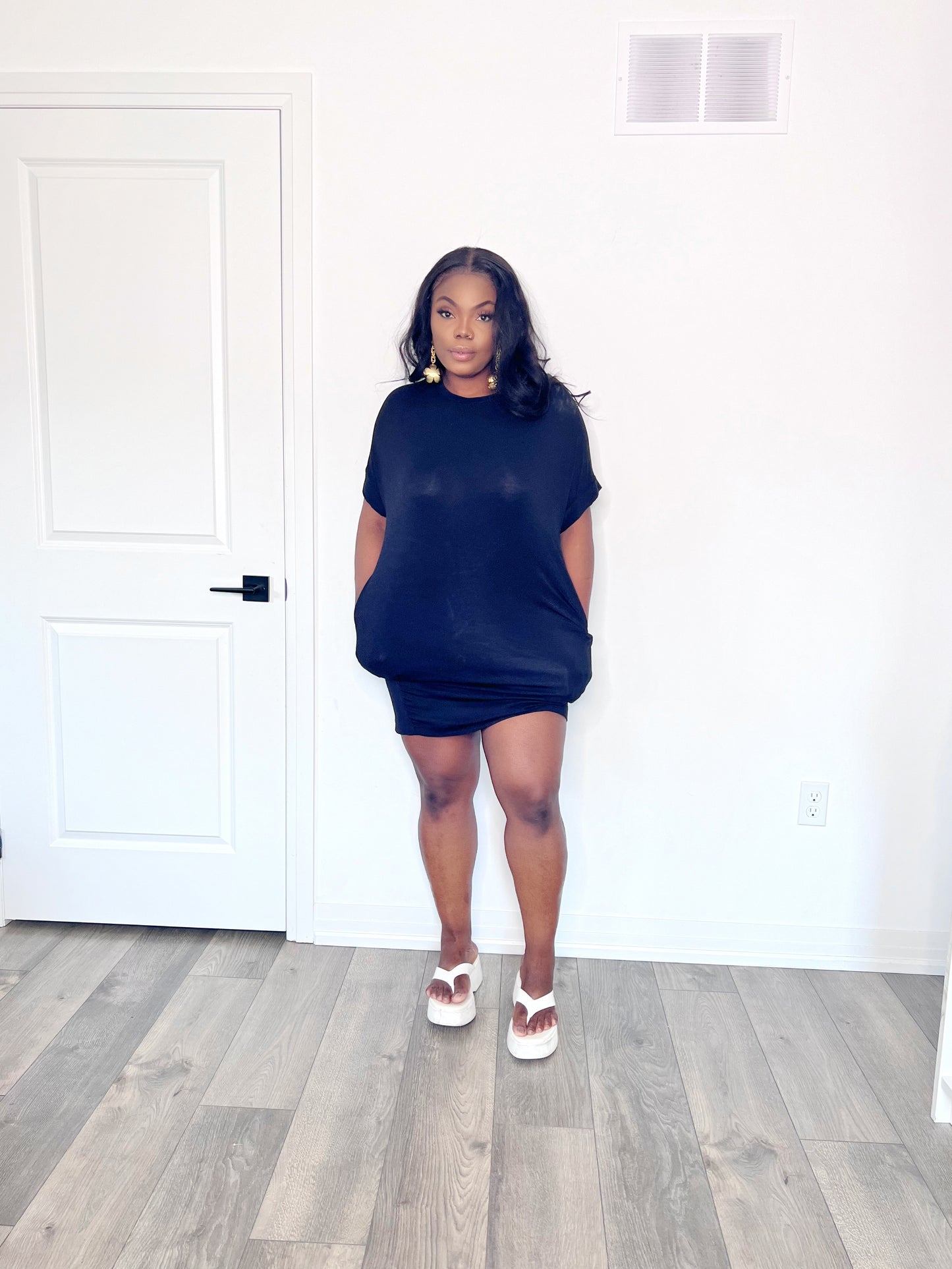 Jersey Dress black