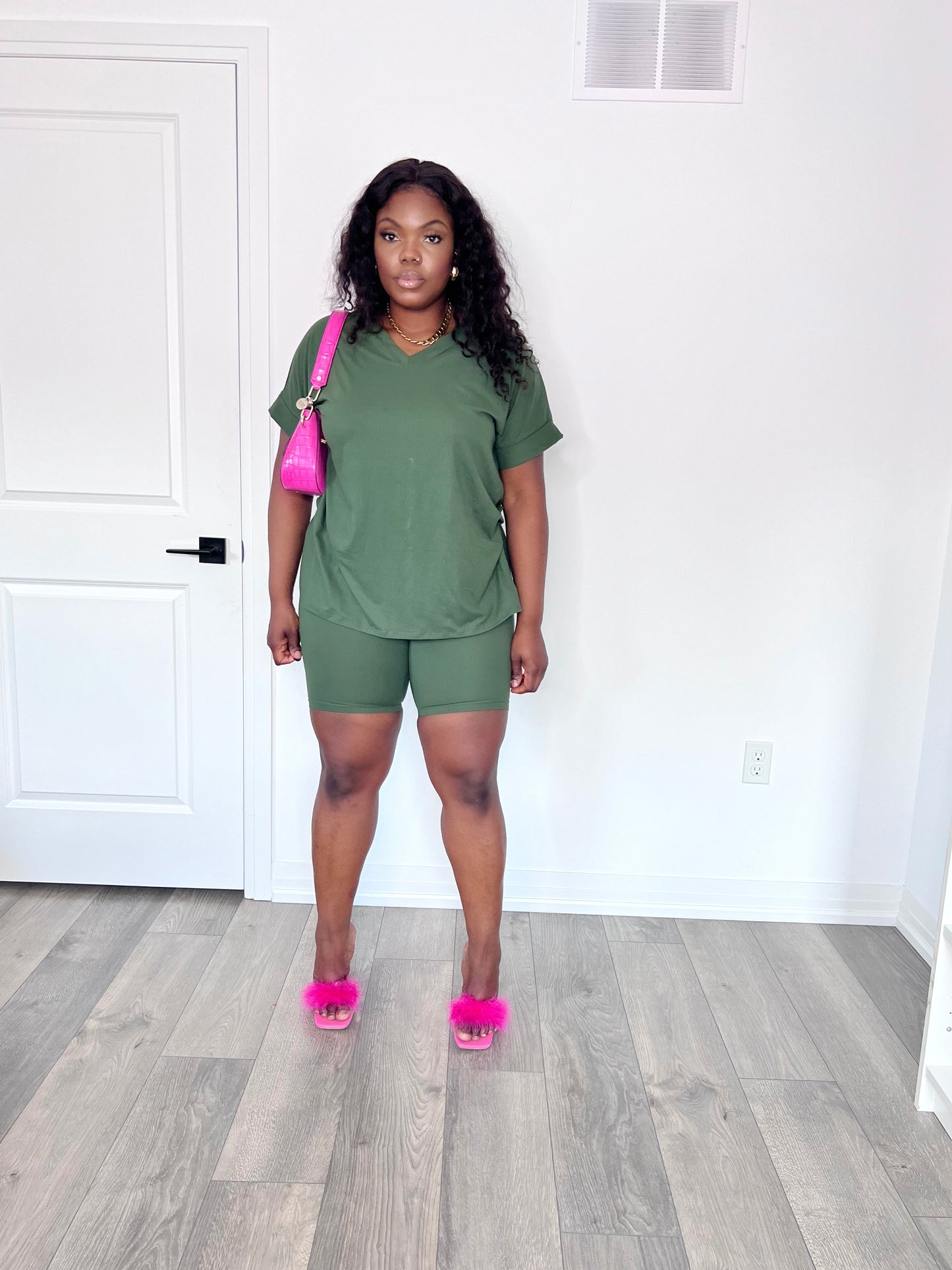 Summer Biker Set N Grn