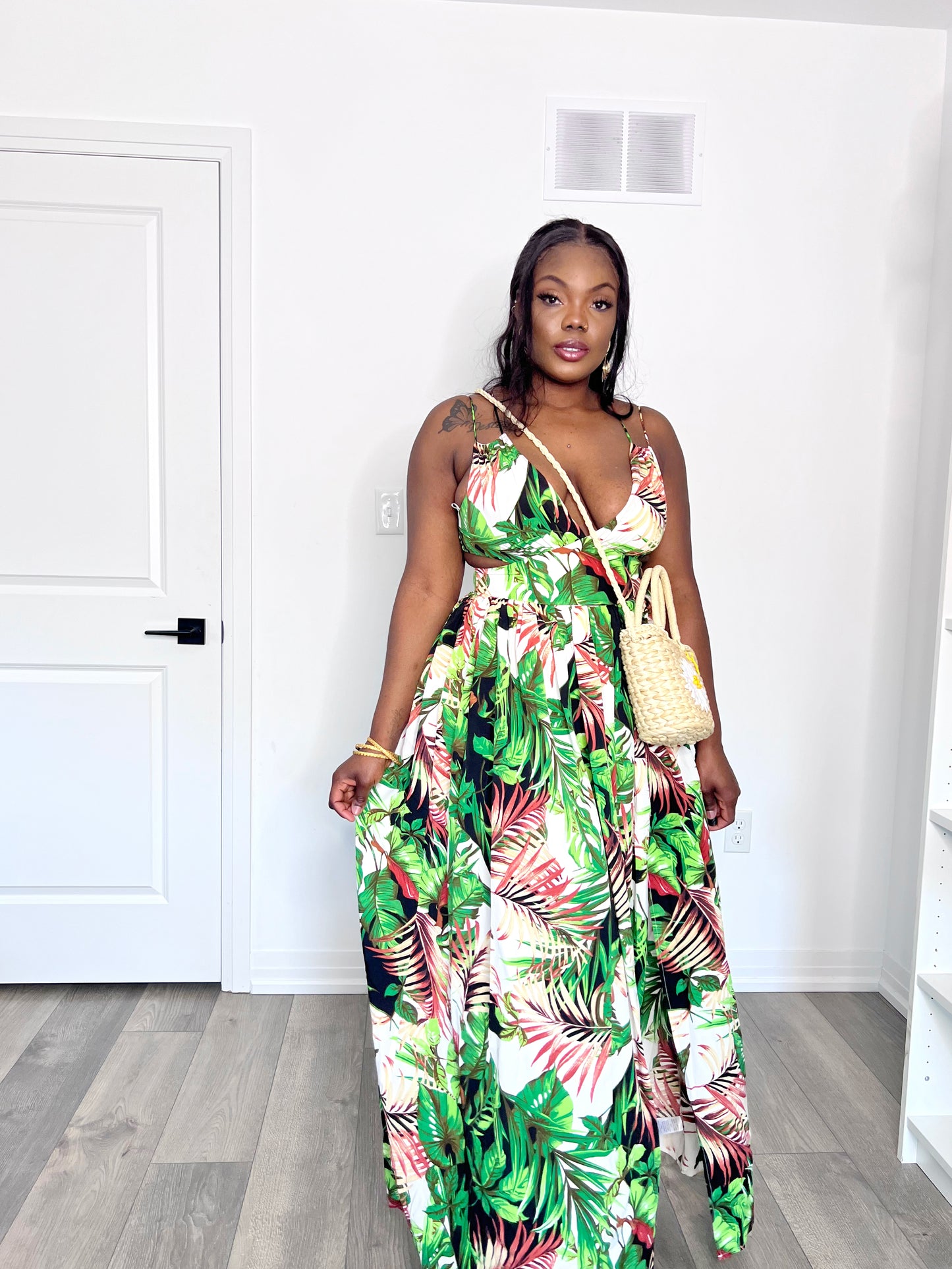 Tropical Maxi black