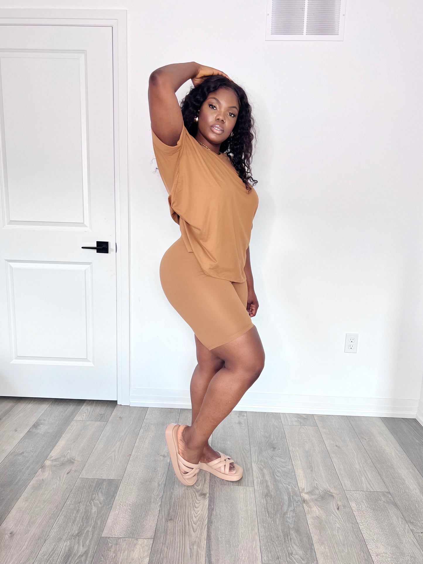 Summer Biker Set N Camel