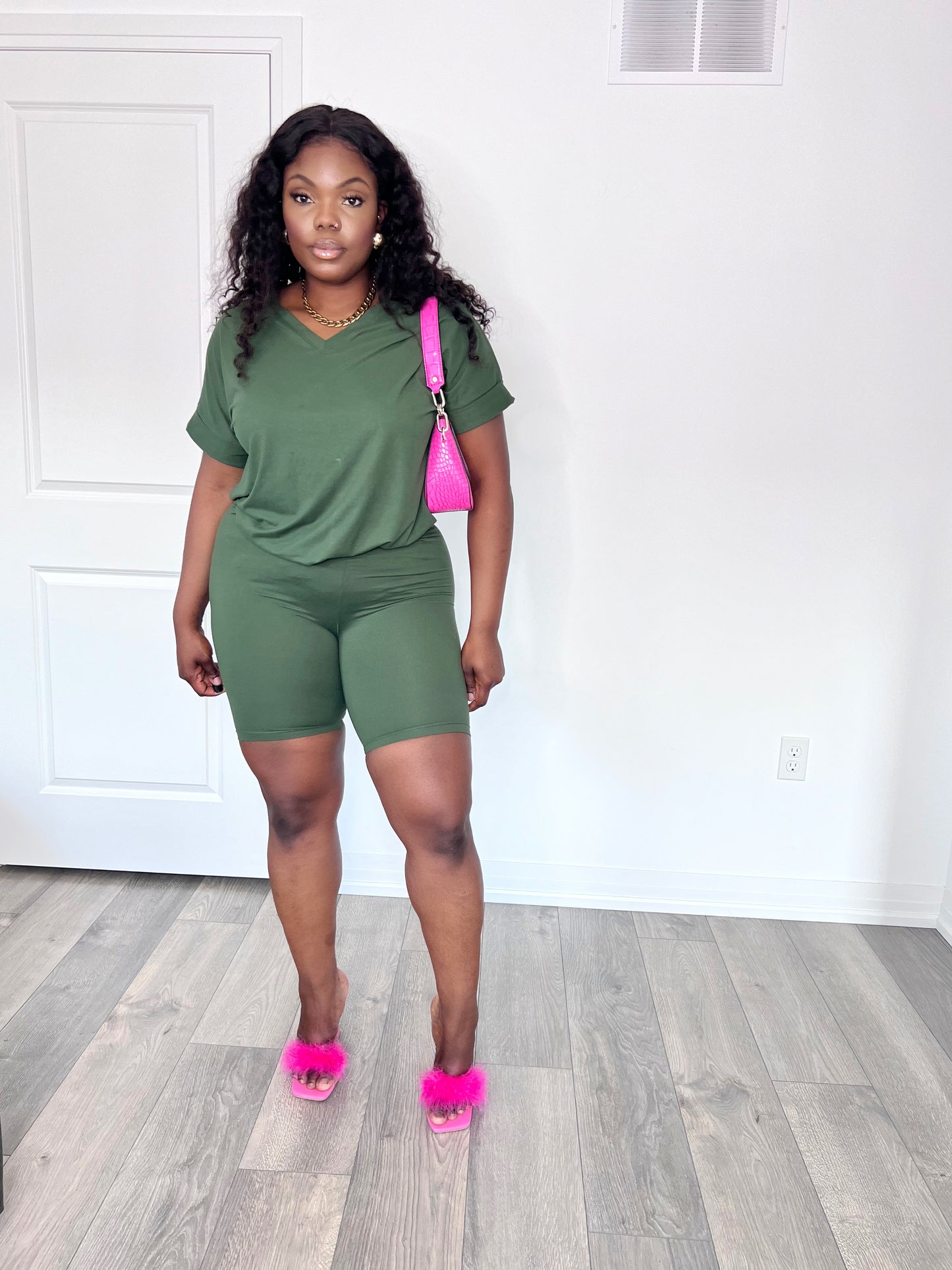 Summer Biker Set N Grn
