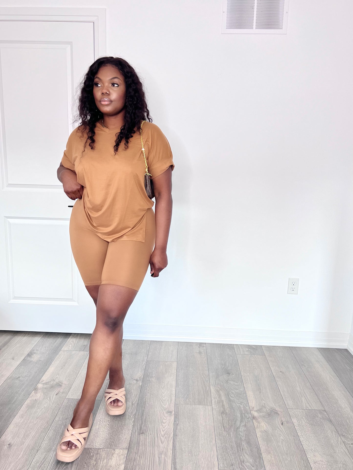 Summer Biker Set N Camel
