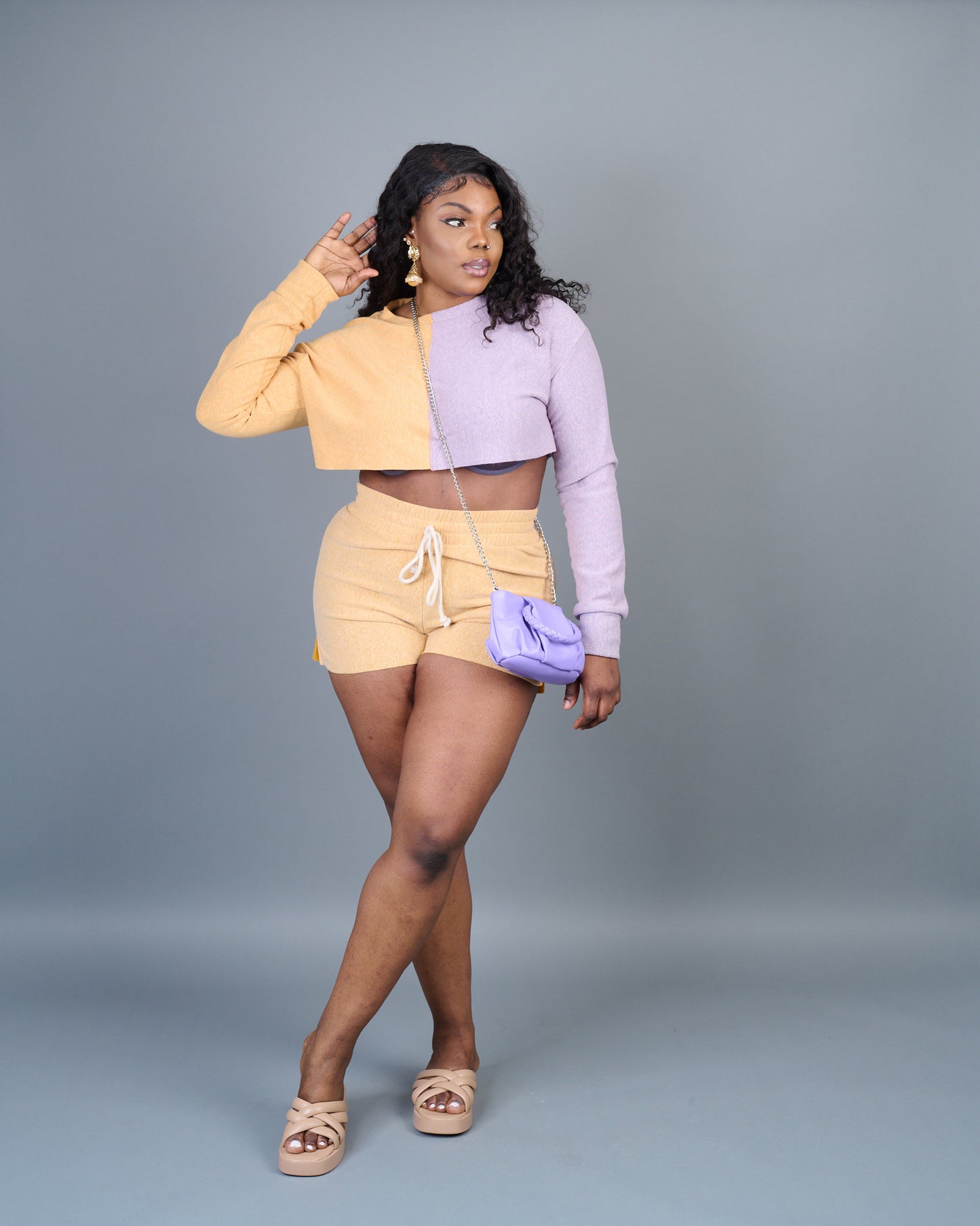 Riley shorts set