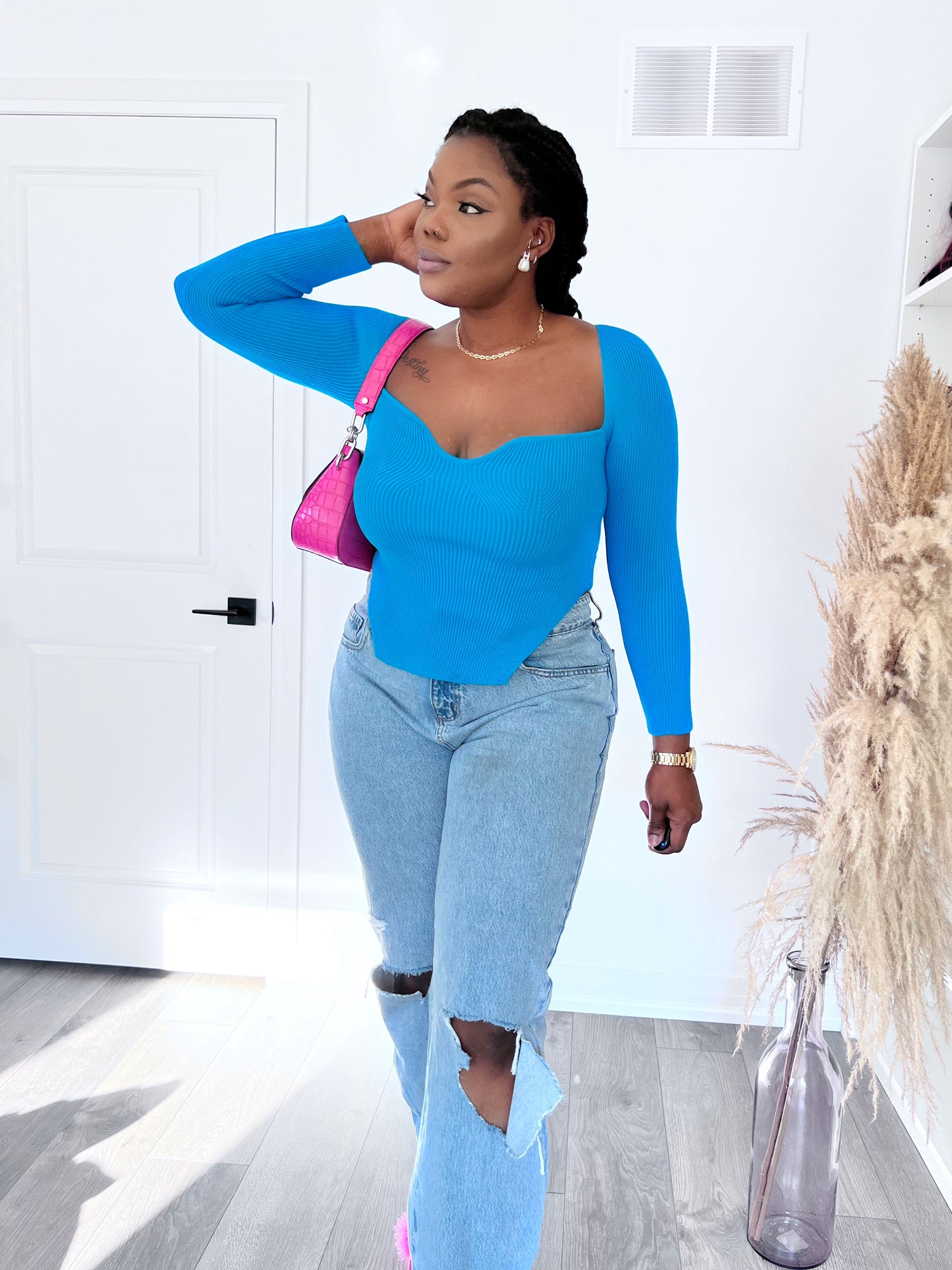 Maya in Blue
