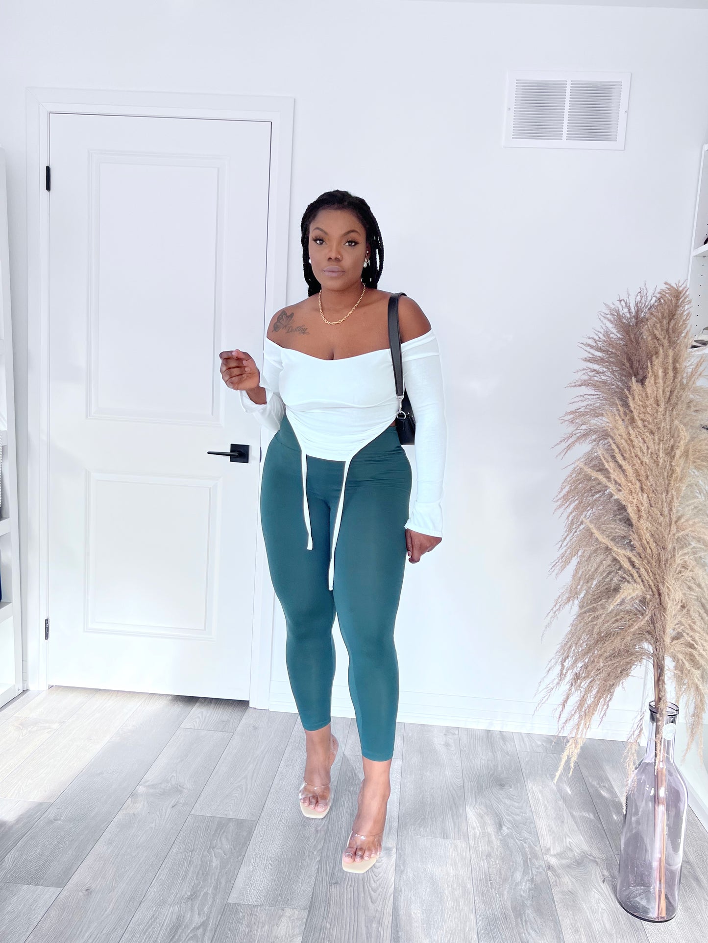 Dk grn leggings