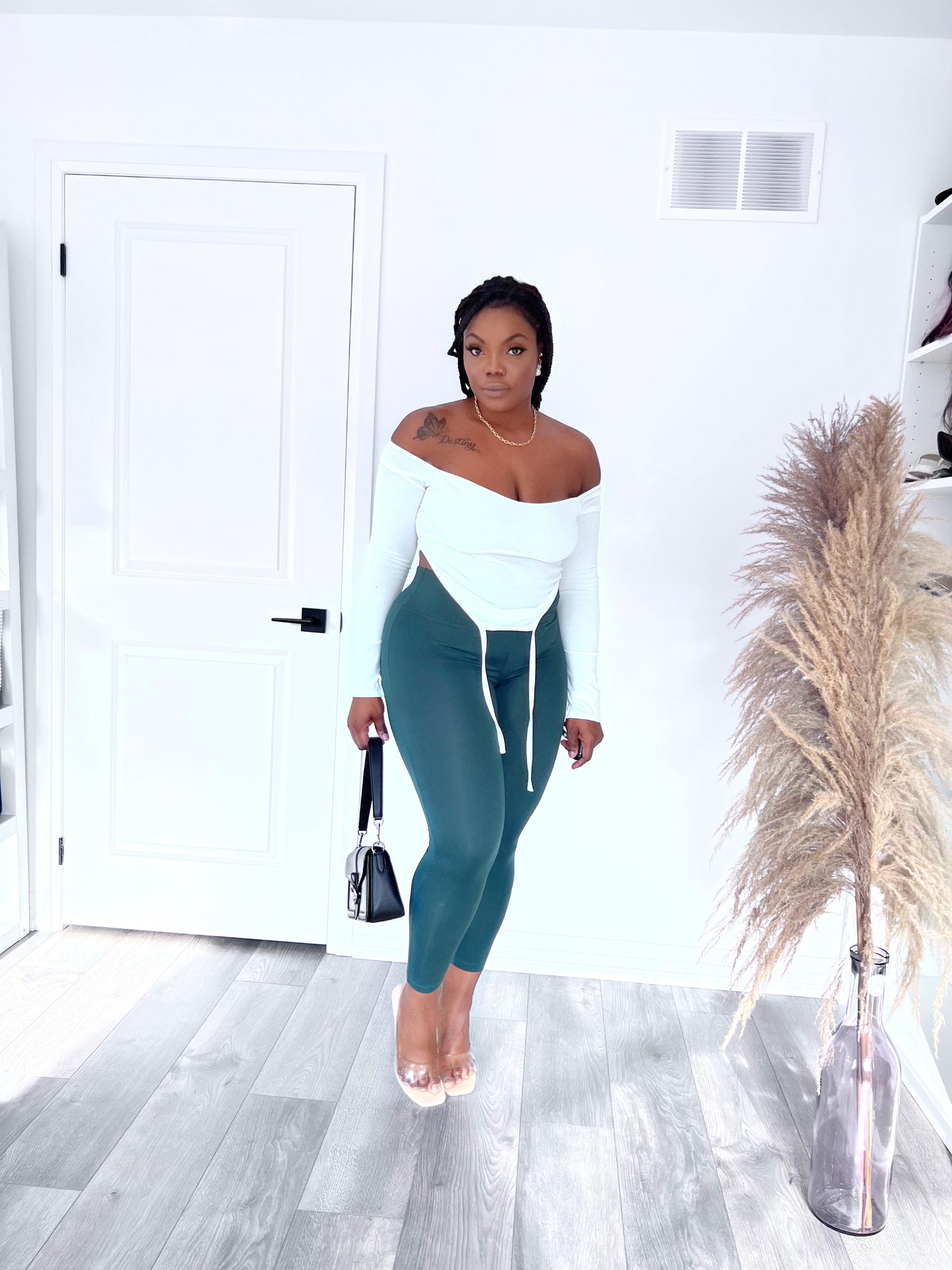 Dk grn leggings