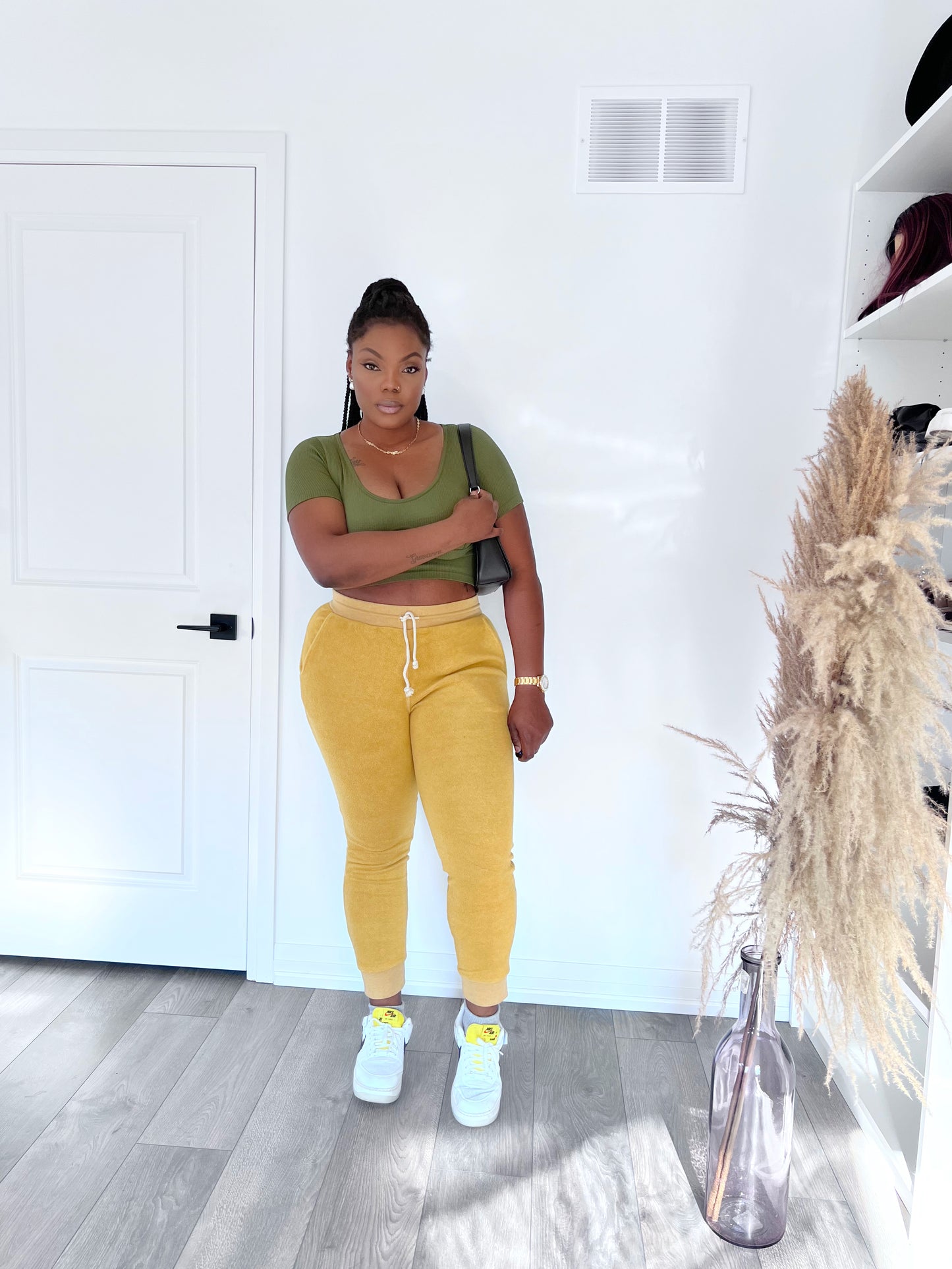 Mustard joggers