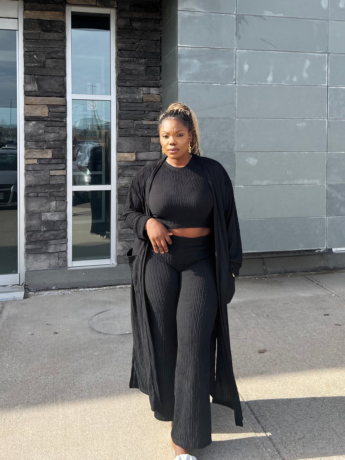 Glam Goddess in Black