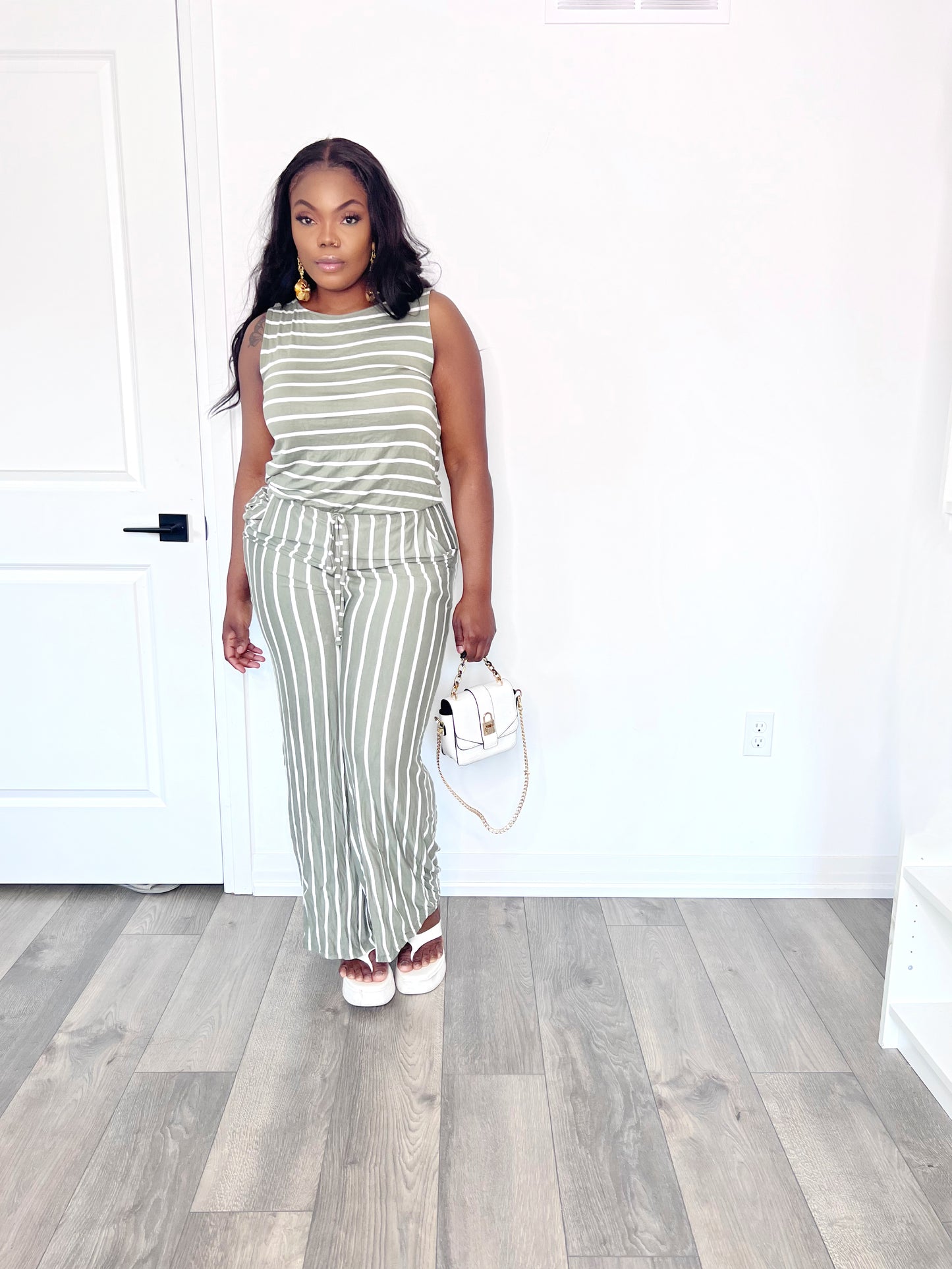 Olive cherie  jumpsuit