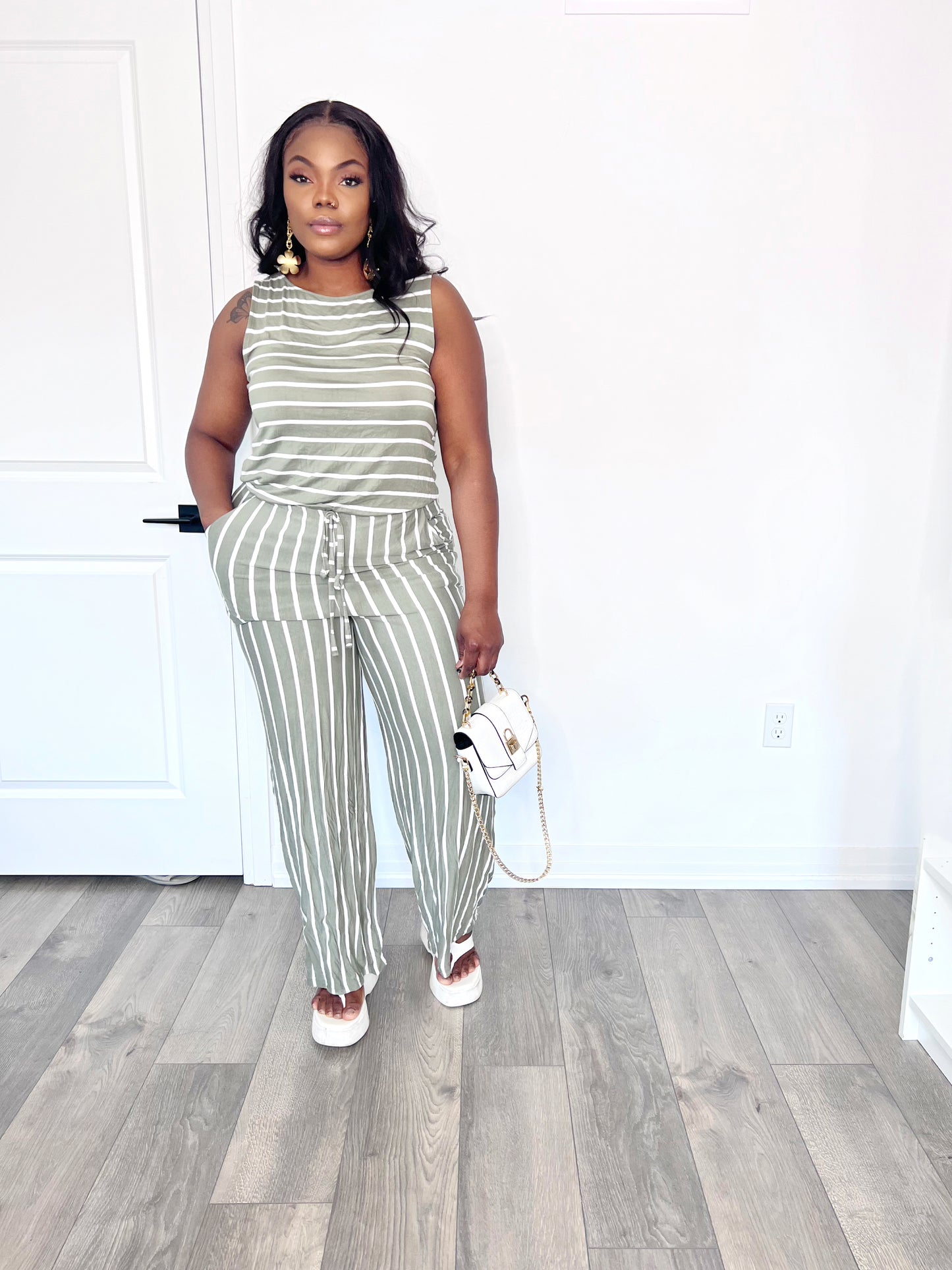 Olive cherie  jumpsuit