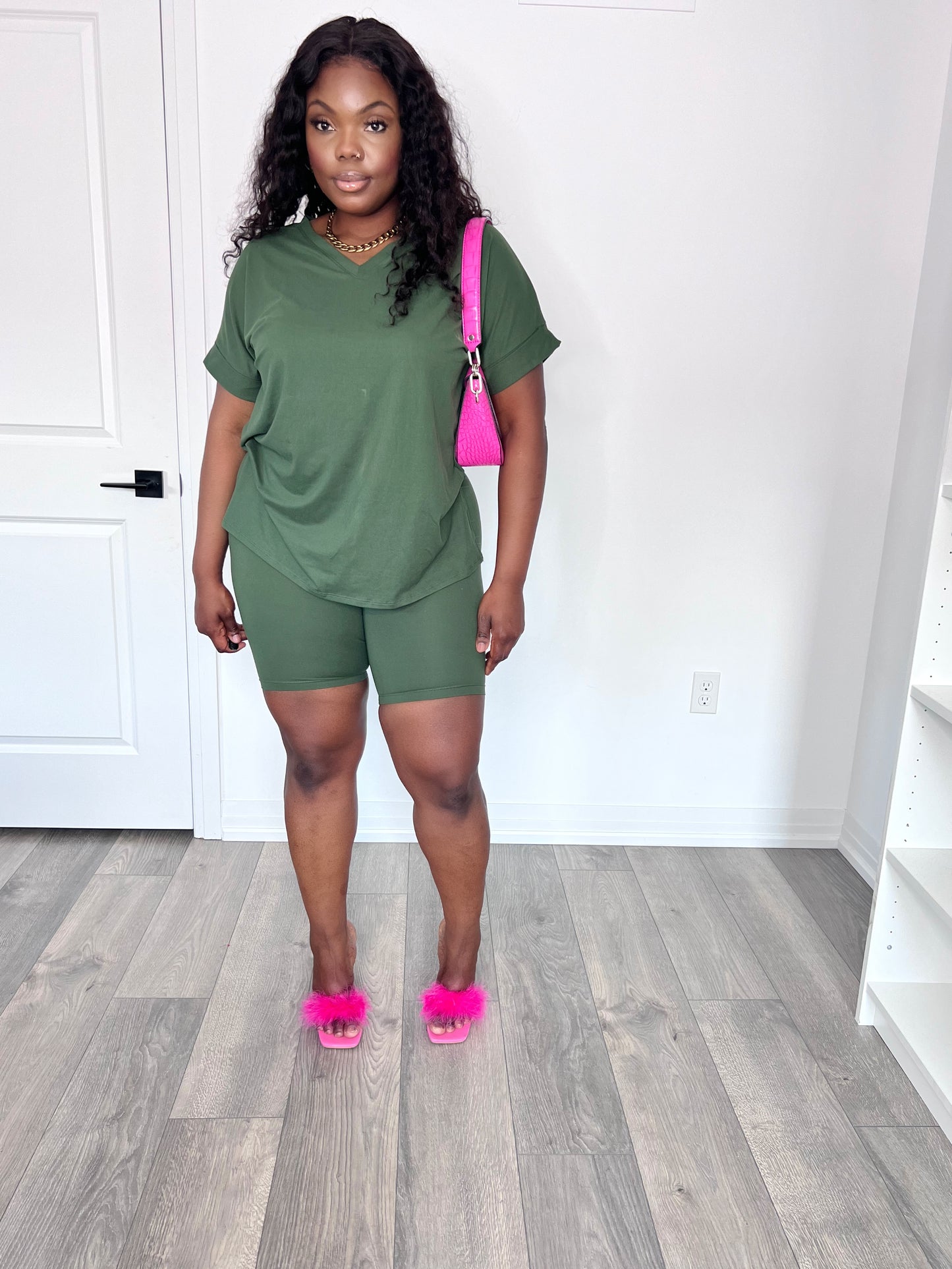 Summer Biker Set N Grn