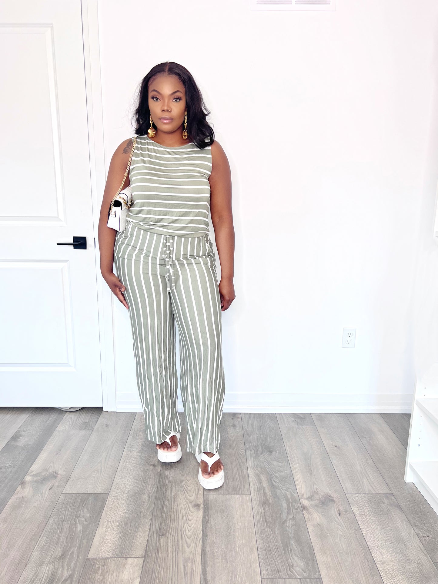 Olive cherie  jumpsuit