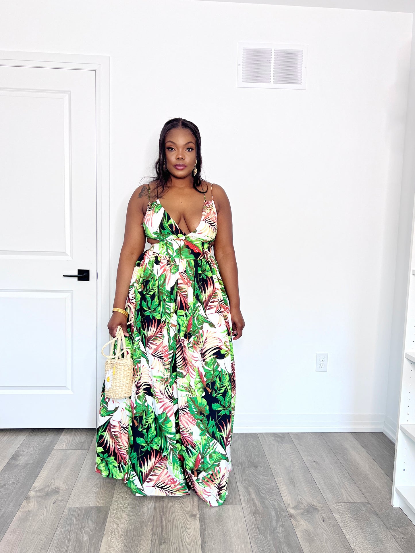 Tropical Maxi black