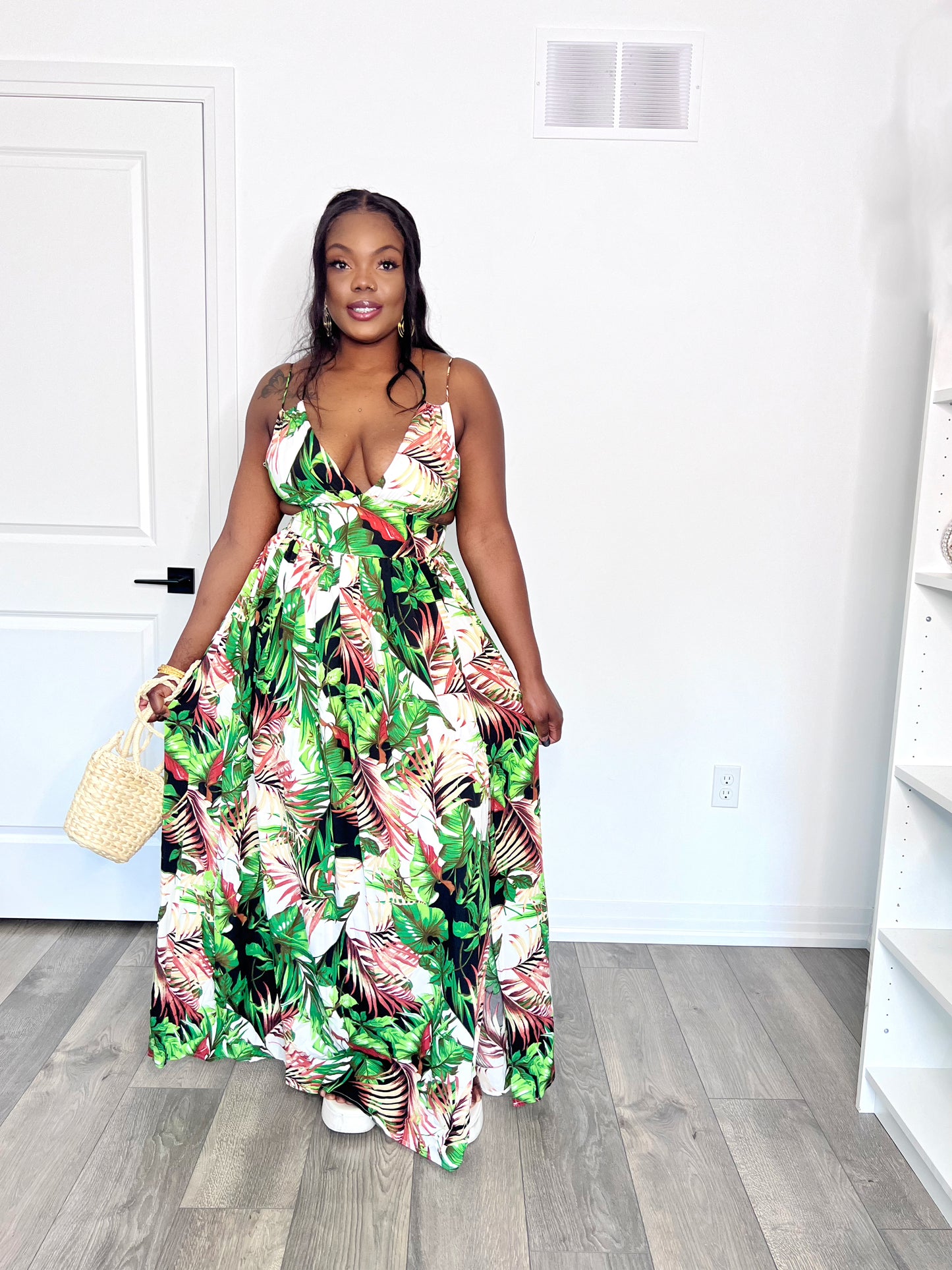 Tropical Maxi black