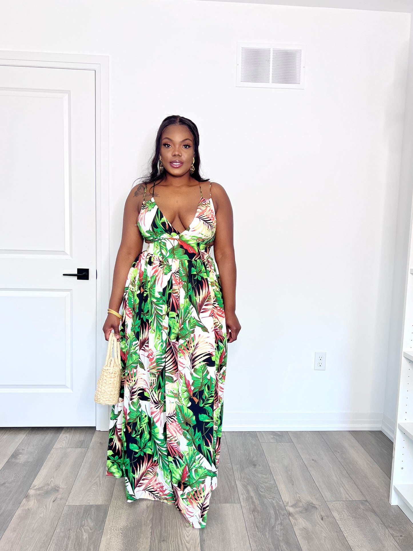 Tropical Maxi black