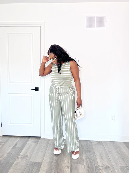 Olive cherie  jumpsuit