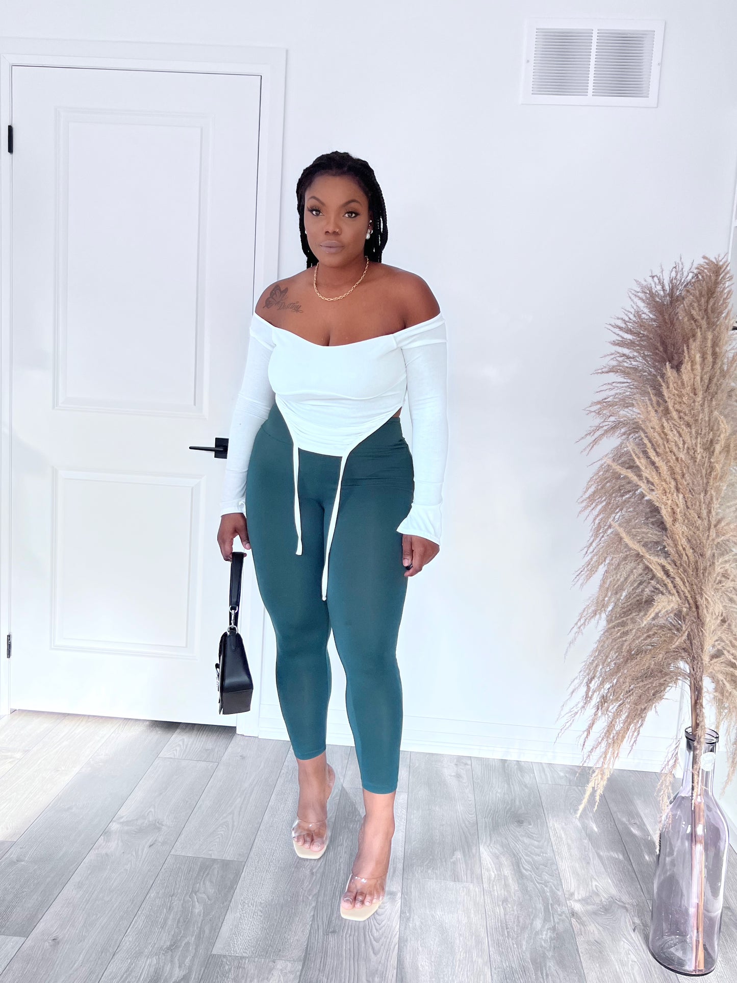 Dk grn leggings
