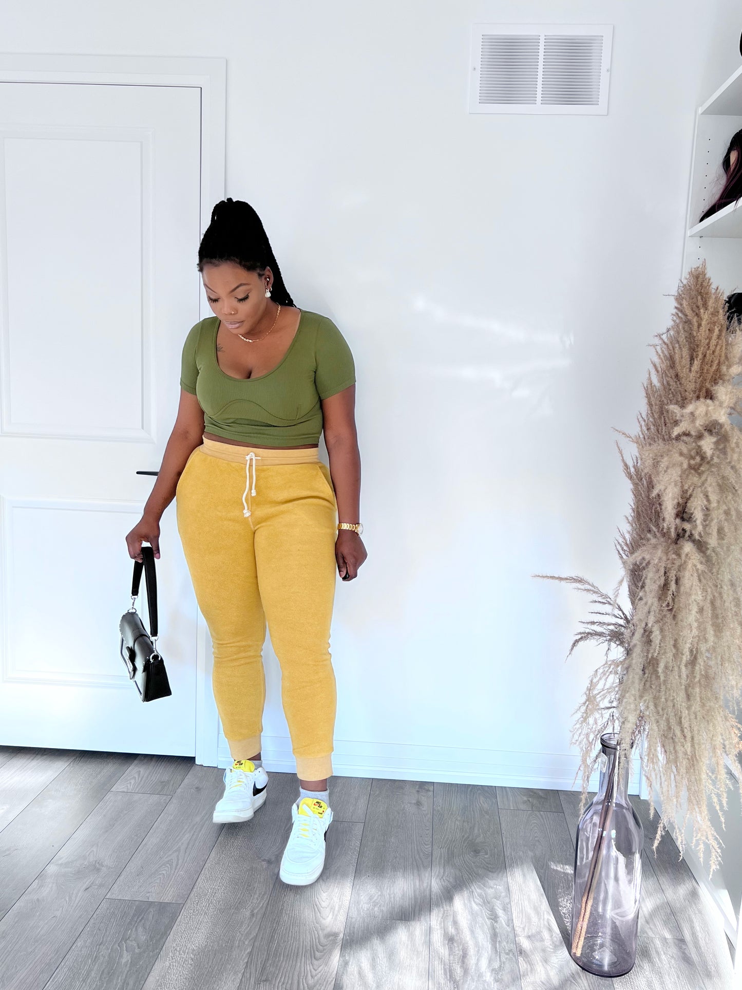 Mustard joggers