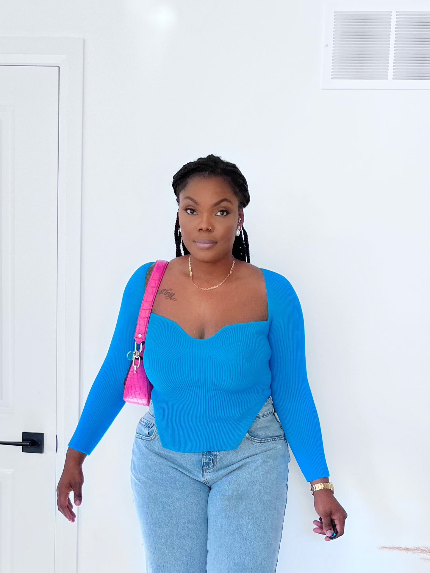 Maya in Blue