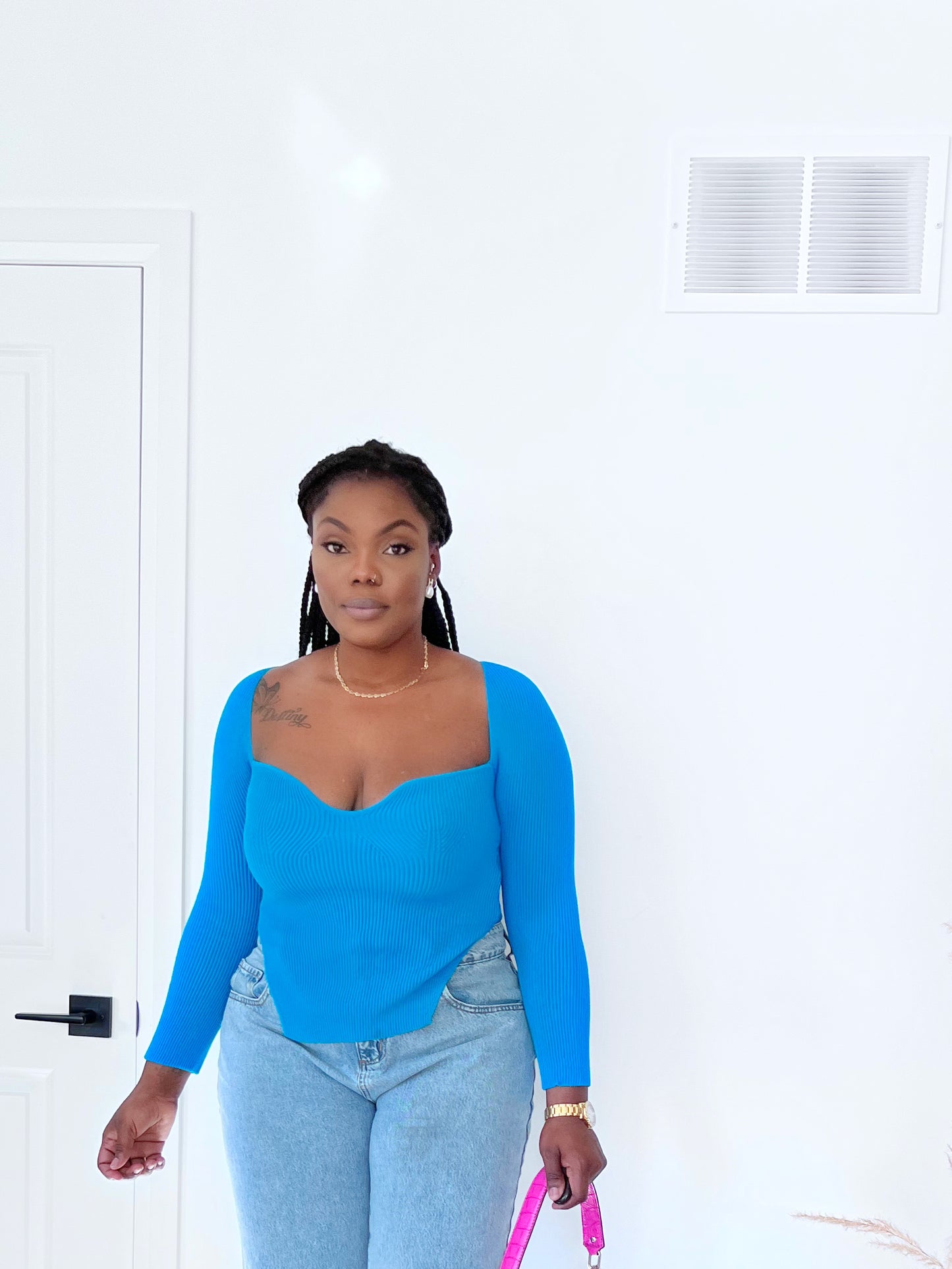 Maya in Blue